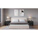 Maya Platform Bed in Brun Boucle