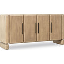 Nia Four Door Acacia Wood Sideboard in Lioness