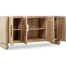 Nia Four Door Acacia Wood Sideboard in Lioness