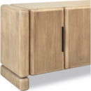 Nia Four Door Acacia Wood Sideboard in Lioness