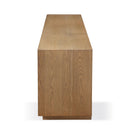 One Coastal Modern 74 inch TV Console in Bisque
