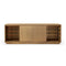 One Coastal Modern 74 inch TV Console in Bisque