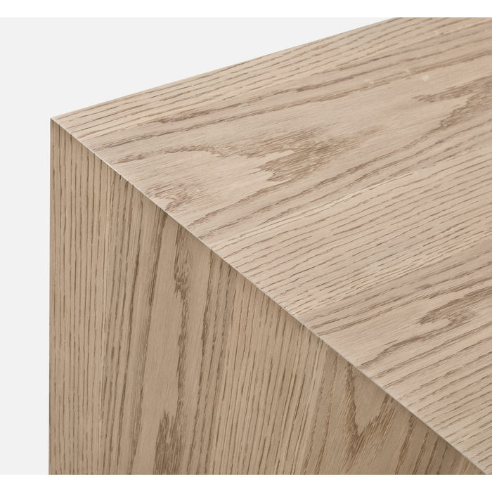 One Coastal Modern Five Drawer Chest in Bisque
