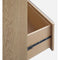 One Coastal Modern Five Drawer Chest in Bisque