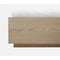 One Coastal Modern Platform Bed in Bisque