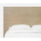 One Coastal Modern Platform Bed in Bisque