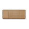 One Modern Coastal Four Door Sideboard in White Oak