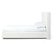 One Upholstered Footboard Storage Bed in Pearl