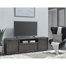 Oxford Entertainment Console 84W in Basalt Grey