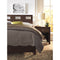 Riva Wood Storage Bed in Espresso
