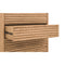 Tanner Five Drawer Ash Wood Chest in Flaxen