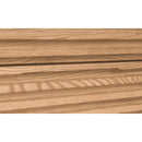 Tanner Five Drawer Ash Wood Chest in Flaxen
