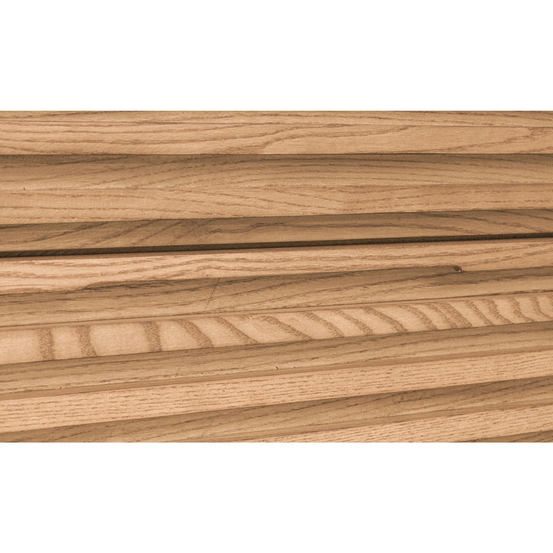 Tanner Five Drawer Ash Wood Chest in Flaxen