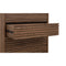 Tanner Five Drawer Ash Wood Chest in Roux