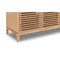 Tanner Four Door Solid Ash Media Console in Flaxen