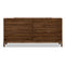 Tanner Six Drawer Ash Wood Dresser in Roux