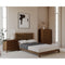 Tanner Solid Ash Panel Bed in Roux