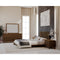 Tanner Solid Ash Panel Bed in Roux