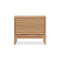 Tanner Two Drawer Ash Wood Nightstand in Flaxen