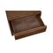 Tanner Two Drawer Ash Wood Nightstand in Roux