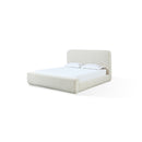 Wisteria Upholstered Platform Bed in Frosty Corduroy