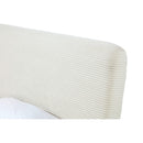 Wisteria Upholstered Platform Bed in Frosty Corduroy