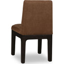 Zamba Chenille Upholstered Acacia Wood Dining Chair