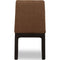 Zamba Chenille Upholstered Acacia Wood Dining Chair