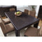Zamba Chenille Upholstered Acacia Wood Dining Chair