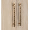 Zinnia Four Door Two Shelf Sideboard in White Sand