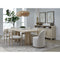 Zinnia Four Door Two Shelf Sideboard in White Sand