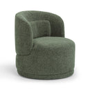 Massa Textured Fabric Swivel Accent Chair