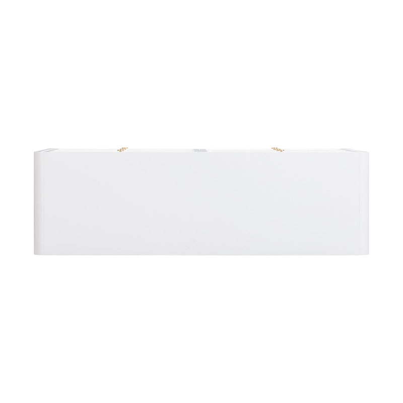 Patty White Rattan 6 Drawer Dresser