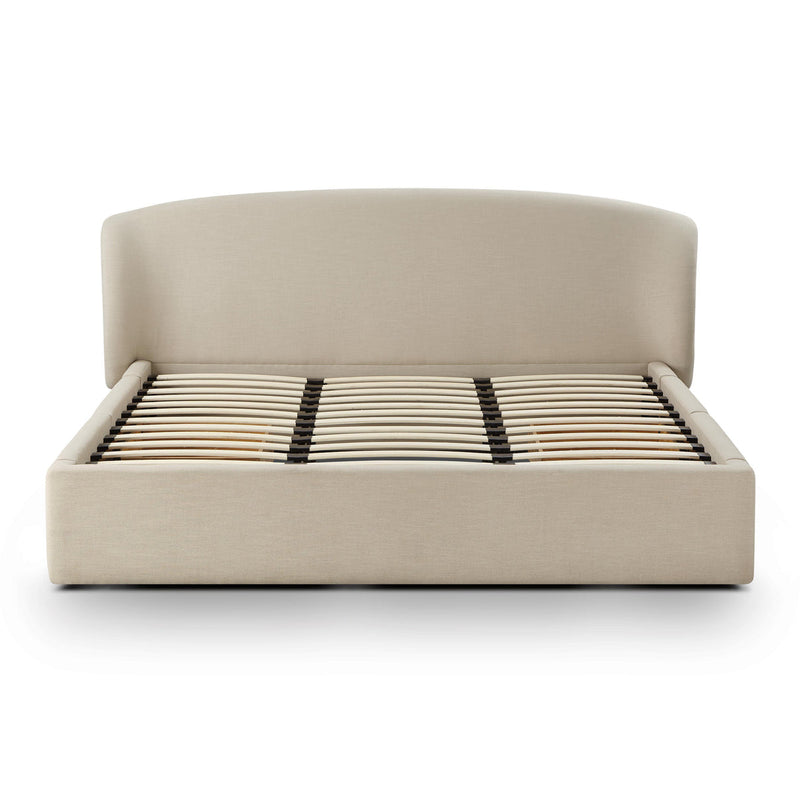 Corey Upcycled Linen Storage Bed