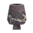 Samma Grey Marble Vase - Large