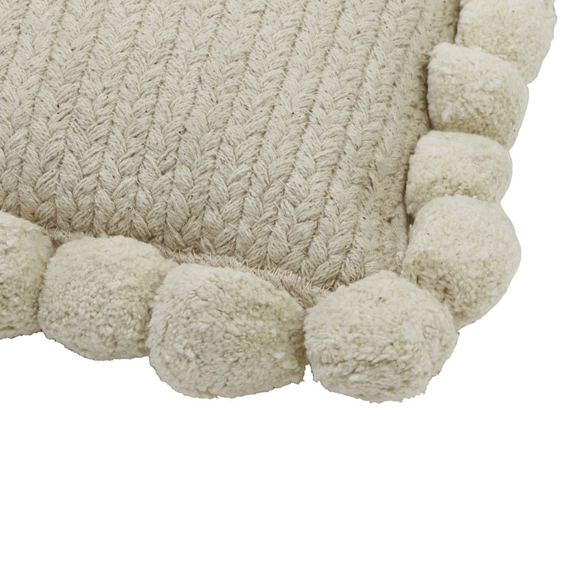 Adelyn Square Tasseled Accent Pillow