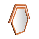 Lally Velvet Prism Wall Mirror