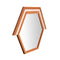 Lally Velvet Prism Wall Mirror