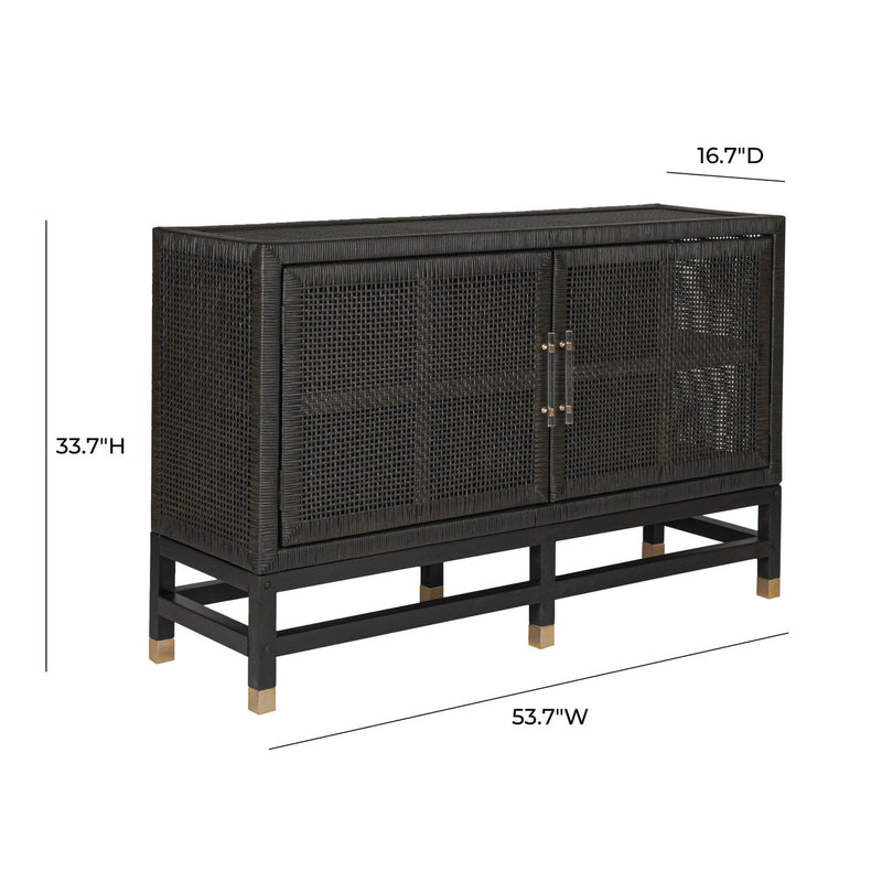 Amara Woven Rattan Buffet