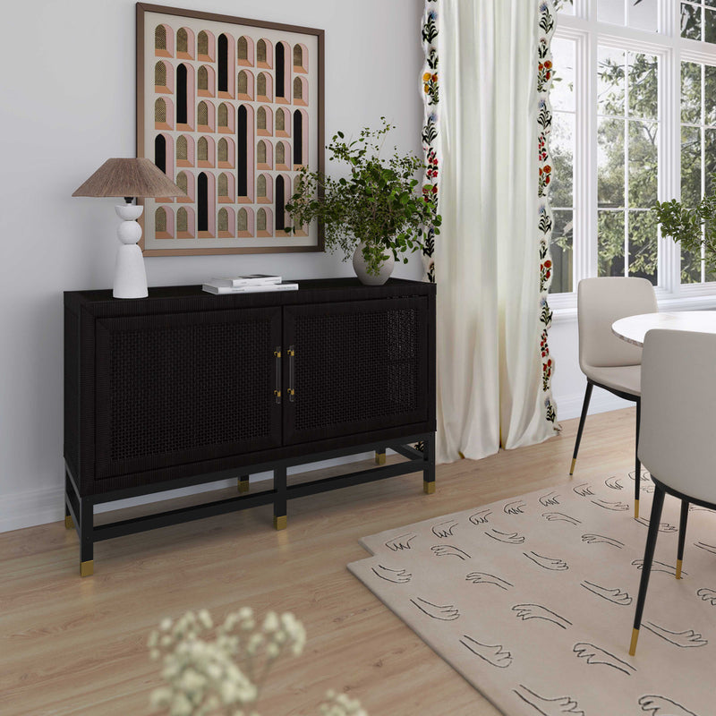 Amara Woven Rattan Buffet