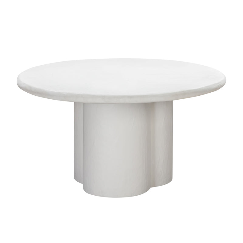 Elika Faux Plaster Round Dining Table