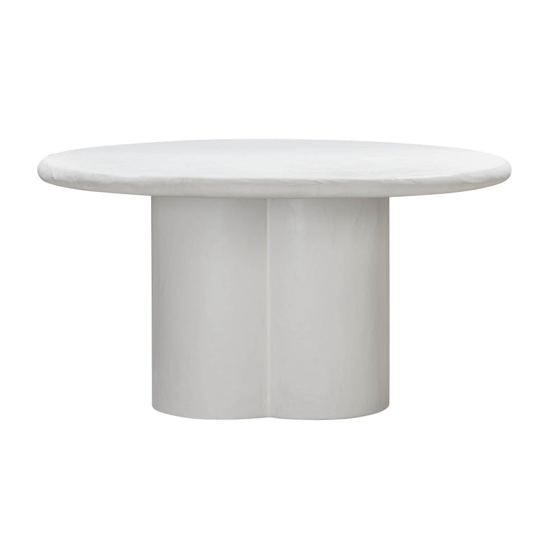 Elika Faux Plaster Round Dining Table