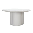 Elika Faux Plaster Round Dining Table