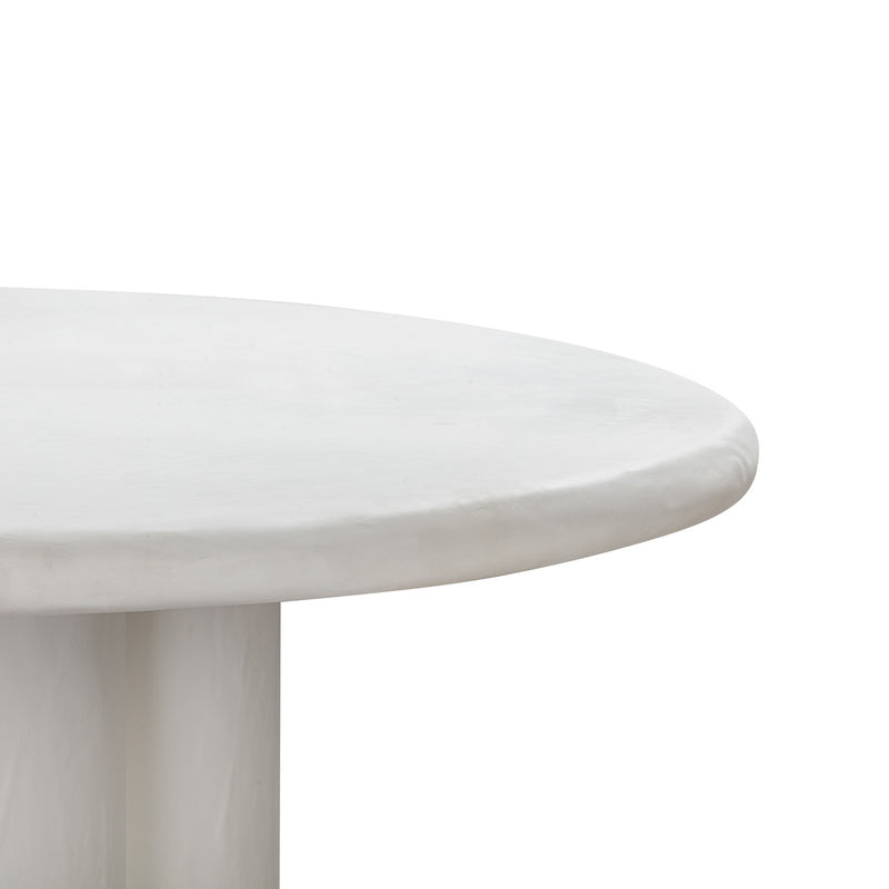Elika Faux Plaster Round Dining Table