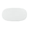 Elika Faux Plaster Oval Dining Table