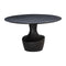 Gevra Black Acacia & Faux Plaster Dining Table