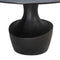 Gevra Black Acacia & Faux Plaster Dining Table