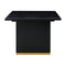 Chelsea Black Oak Wood 96" Rectangular Dining Table