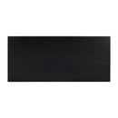 Chelsea Black Oak Wood 96" Rectangular Dining Table