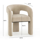 Malone Performance Chenille Dining Chair